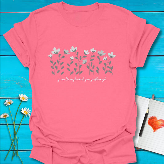 T-Shirt Coral Silk / S Rise and Thrive T-Shirt Echo Kindness Printify