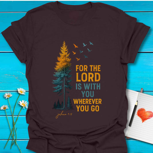 T-Shirt Dark Chocolate / S Rooted Faith T-Shirt Echo Kindness Printify