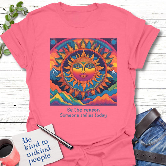T-Shirt Coral Silk / S Spark a Smile T-Shirt Echo Kindness Printify