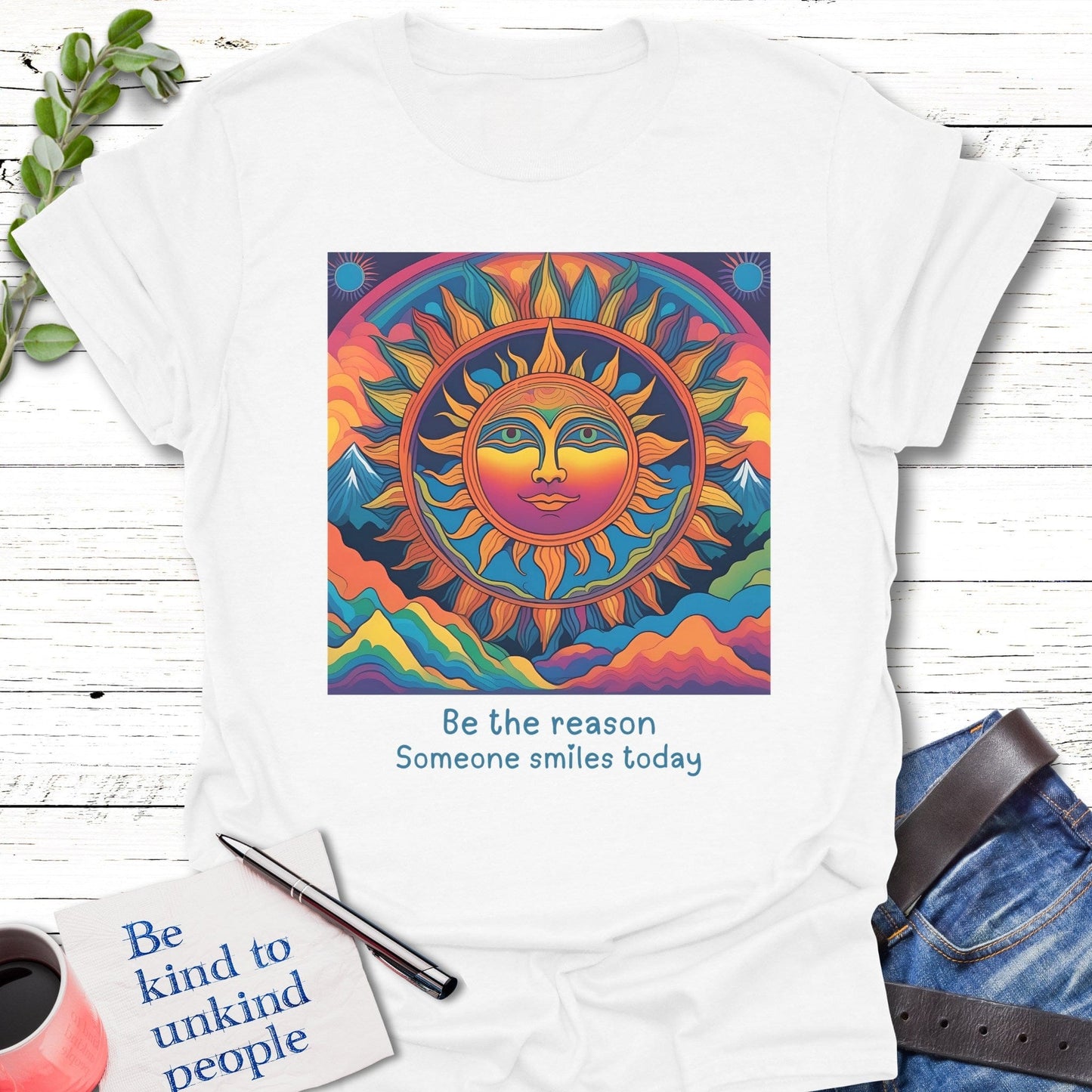 T-Shirt White / S Spark a Smile T-Shirt Echo Kindness Printify