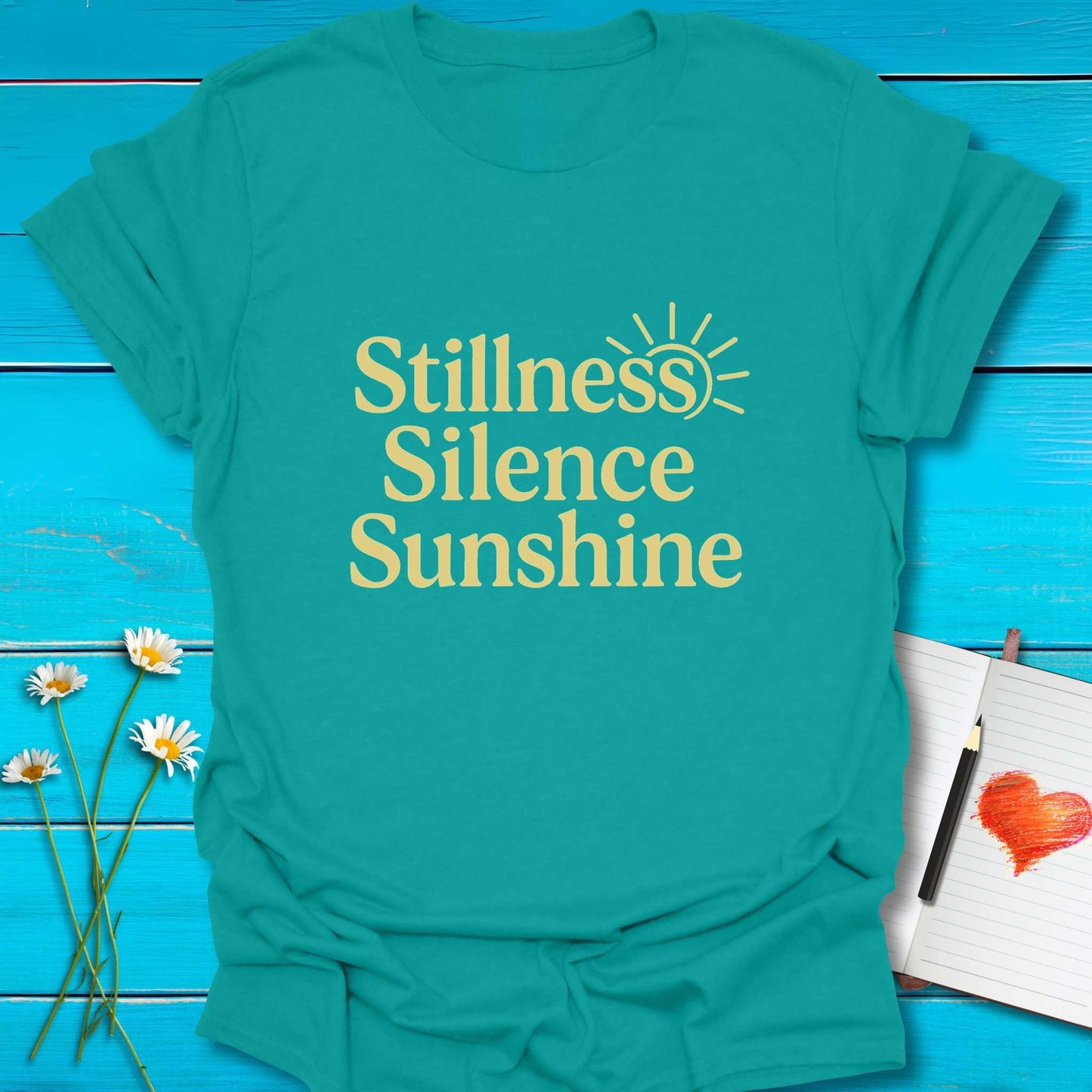T-Shirt Jade Dome / S Still Sunny T-Shirt Echo Kindness Printify
