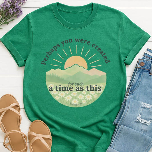 T-Shirt Heather Irish Green / S Such a Time T-Shirt Echo Kindness
