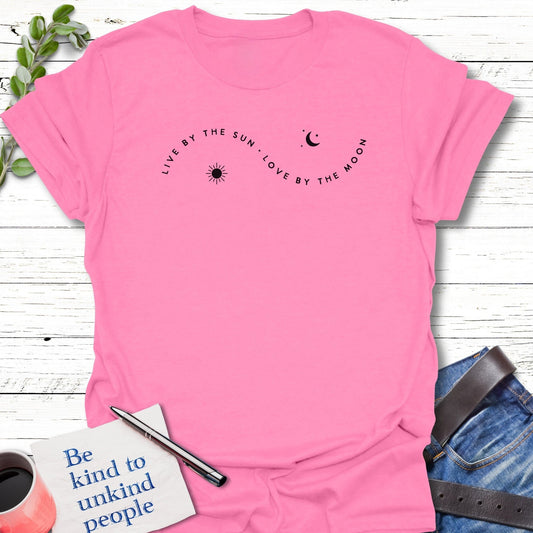 T-Shirt Azalea / S Sun and Moon T-Shirt Echo Kindness Printify