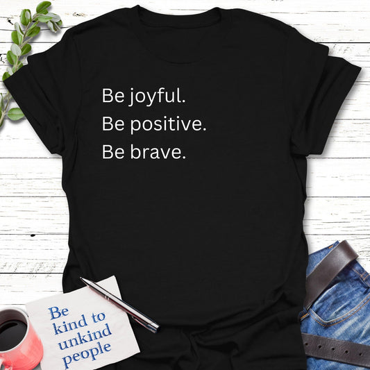 T-Shirt Black / S Three Bees T-Shirt Echo Kindness Printify
