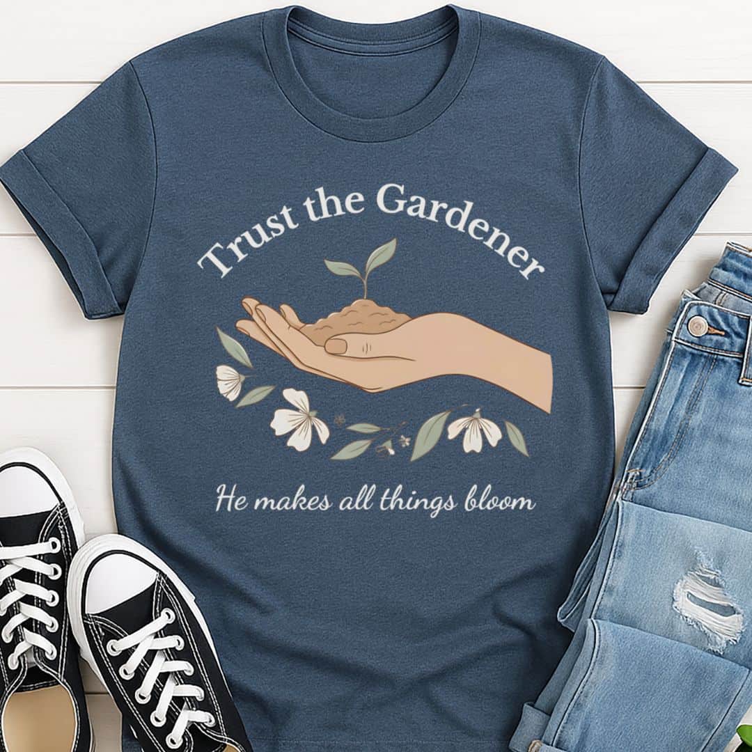 T-Shirt Heather indigo / S Trust the Gardener T-Shirt Echo Kindness